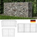 Gabione Steingabionen Steinkorb Gabionen Wand Drahtkorb Mauer Säule Säulen