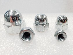 DIN 1587 Hutmutter stahl verzinkt Mutter M3 M4 M5 M6 M8 M10 M12 M14 M20 M24✅✅KOSTENLOSER VERSAND✅✅GÜNSTIGER PREIS✅✅OP-QUALITÄT✅✅