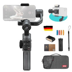 Zhiyun Smooth 5 Combo Gimbal Stabilisator für iPhone 13 Pro Max 12 Samsung S8 S7