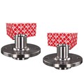2X FEBI BILSTEIN RADNABE VORNE BEIDSEITIG PASSEND FÜR CITROËN C1 PEUGEOT 107