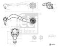 FEBI BILSTEIN 185583 Lenker, Radaufhängung für BMW