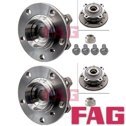 2x Radlagersatz FAG 713649560 2 Radlager Satz links rechts Vorderachse für Mini