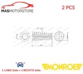 SCHRAUBENFEDER FAHRWERKSFEDER VORNE MONROE SP2258 2PCS P NEU OE QUALITÄT
