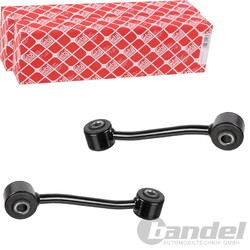 2X FEBI BILSTEIN KOPPELSTANGEN VORNE BEIDSEITIG PASSEND FÜR DODGE NITRO JEEP