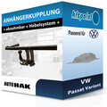 AUTO HAK Anhängekupplung abnehmbar passend für VW Passat Variant 10.1993-06.1997
