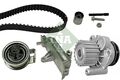 INA 530 0090 30 Wasserpumpe + Zahnriemensatz für AUDI FORD SEAT SKODA VW