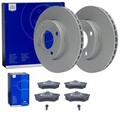 ATE BREMSSCHEIBEN 256mm + BELÄGE VORNE passend für AUDI 80 B4 8C + Cabrio B3 8G