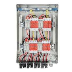 Solar Anschlusskasten PV DC 1-2-3-4 Strings Überspannungsschutz Solarpanel DHL