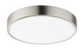 Globo Vitos LED Deckenleuchte nickel matt dimmbar 22x2,6cm
