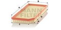 MANN-FILTER Luftfilter für AUDI KTM SEAT SKODA VW