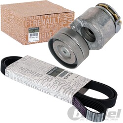 ORIGINAL KEILRIPPENRIEMEN-SATZ passend für RENAULT 1.9 - 2.0 MEGANE GRAND SCENIC