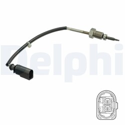 DELPHI Sensor Abgastemperatur TS30251 vor Turbolader für VW AMAROK 2HA 2HB S1B