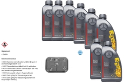 8 L ATF Getriebeöl MB 236.15 MEYLE Getriebeölfilter für Mercedes-Benz A-Klasse