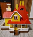 Pippi Langstrumpf Villa Kunterbunt Puppenhaus Haus Set Vintage Spielzeug 90er