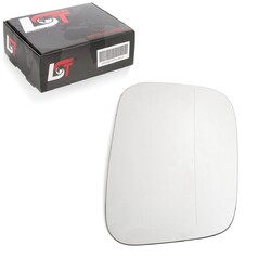 Außenspiegel Spiegelglas zum Kleben asphärisch rechts für VW Caddy III 3 2K 04-