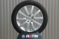 VW Bus T5 T6 6.1 Satz 18 Zoll Kompletträder Alufelgen P69 silber Allwetterreifen