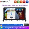 DAB+ Für Mercedes Benz C Klasse W204 S204 4+64G Android 13 Autoradio GPS CarPlay