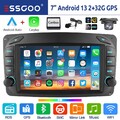 Für Mercedes C/CLK Klasse W203 W209 W639 Carplay Autoradio 2+32G Android 13 NAVI