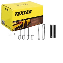 TEXTAR MONTAGESATZ BREMSBELÄGE VORDERACHSE passend für RENAULT TWINGO