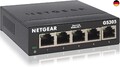 NETGEAR GS305 LAN Switch 5 Port Netzwerk Switch (Plug-and-Play Gigabit Switch