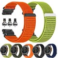 Quickfit Nylon Armband Für Garmin Fenix E 8 7 7X 6 6X Epix Pro 5 5X Plus 3 3 HR