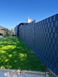 Doppelstabmattenzaun, Gartenzaun, 8/6/8 Stabstärke, Pfosten & Sichtschutz