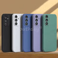 Matt Handyhülle Samsung Galaxy A Serien Modelle Schutz Silikon Case Cover Bumper