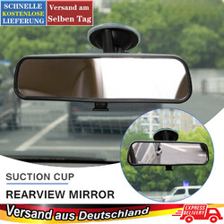 KFZ Innenspiegel Auto Rückspiegel Saugnapf Sicherheitsglas Weitwinkel Spiegel DE