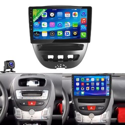 Für Peugeot 107 2005-2014 10" Android14 Autoradio GPS Navi CarPlay BT WIFI 128G