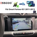 Für Smart Fortwo 451 2010-2015 Kam 32G Android 15 Autoradio GPS Navi Carplay RDS