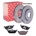 FEBI BILSTEIN Bremsenset Bremsscheiben + Bremsbeläge hinten für Opel Mokka