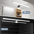 LED Bad Spiegel-Leuchte Badezimmer Beleuchtung Aufbau-Lampe IP44 Schminklicht DE