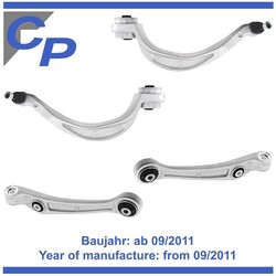 4 Querlenker vorne für Audi A4 8K A5 8F 8T Q5 8R links rechts unten bis 08/2011