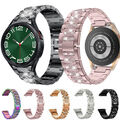 Für Samsung Huawei Amazfit Garmin Watch Armband 20 22mm Bling Edelstahl Armband