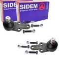 2X SIDEM TRAGGELENKE VORNE PASSEND FÜR FORD MONDEO JAGUAR X-TYPE LINKS+RECHTS