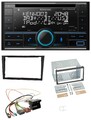 Kenwood CD 2DIN DAB USB MP3 Bluetooth Autoradio für Opel Corsa D stealth schwarz