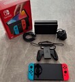 Nintendo Switch OLED-Modell, Neon-Blau/Rot, 64GB Interner Speicher