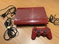 Sony PlayStation 3 Superslim Konsole 500 GB Rot PS3 + Original Controller