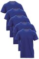 Herren 5er Pack T-Shirt Große Größen bis 5XL Kurzarm Rundhals Baumwolle Freizeit