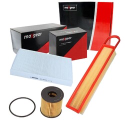 MAXGEAR POLLENFILTER + LUFTFILTER + ÖLFILTER passend für Citroën C3 Picasso SHx