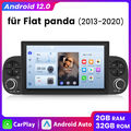 7" Android12 Autoradio Stereo per Fiat Panda con Applle CarPlay BT RDS GPS NAVI