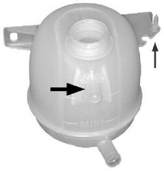 Metalcaucho Ausgleichsbehälter Kühlmittel 03567 für RENAULT KANGOO THALIA FC0 2