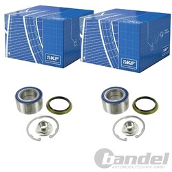2X SKF RADLAGER-SATZ VORNE PASSEND FÜR KIA SORENTO LINKS+RECHTS