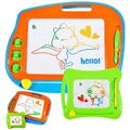 MalPlay 2 x Zaubertafeln für Kinder | Set | Bunte Schreibtafel Zeichentafel mit 