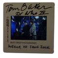 Doctor Who Tom Baker signiert BBC 35 mm Werbung Dias Horror of Fang Rock