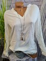 Street One Bluse Shirt Tunika weiß  Langarm Damen (0 826) NEU