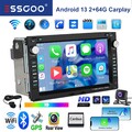 7" Android13 64G Autoradio GPS Navi +KAM Für VW Polo 9N Golf Jetta MK4 Passat B5