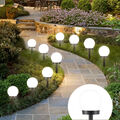 4/8er LED Solar Gartenleuchte Kugel Set Solarleuchte Außen Garten Lampe leuchte