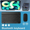 Bluetooth QWERTZ Tastatur Maus Für Samsung Galaxy Tab A9+ A8 A7 S9 EF S8 S7 S6