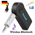 Bluetooth Audio Receiver KFZ Adapter AUX Kabel Auto 3.5mm klinke Usb Empfänger